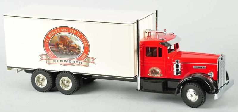 Appraisal: Pressed Steel Kenworth th Annv Truck Toy Description All American