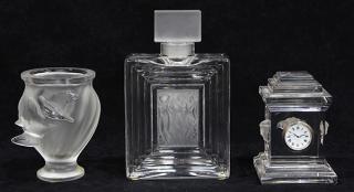 Appraisal: lot of Lalique France and Rosenthal crystal articles lot of