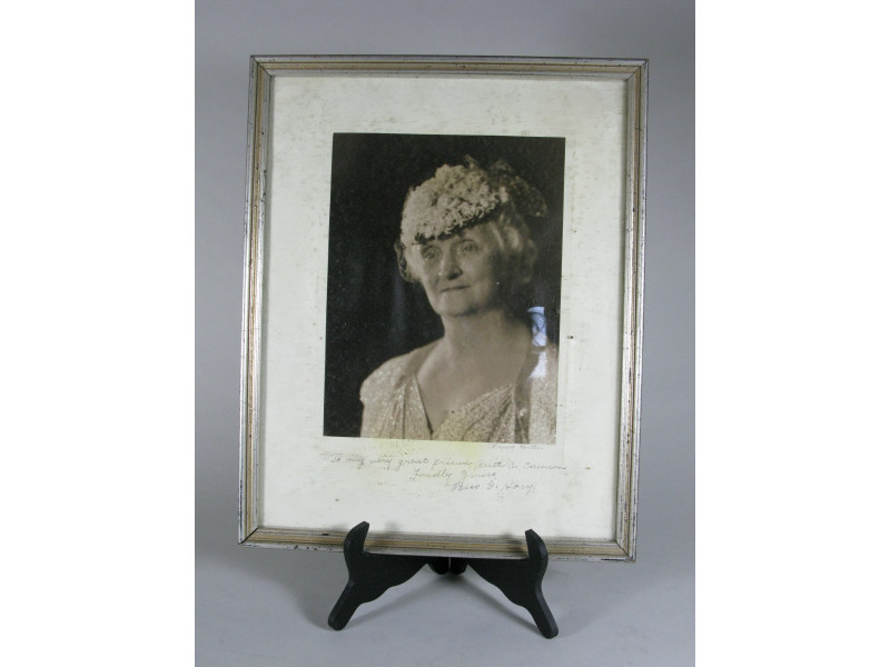 Appraisal: Bayard Wootten Photograph of Mrs Hoey inscribed To my very