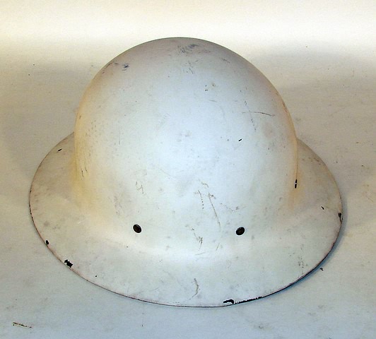 Appraisal: US post-war Civil Defense helmet complete with liner and chin