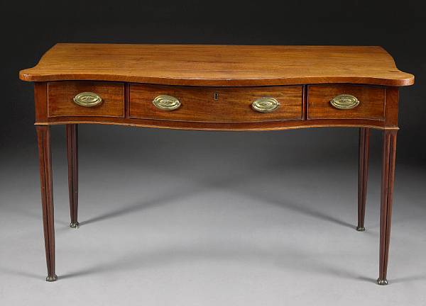 Appraisal: A George III mahogany serving table fourth quarter th century