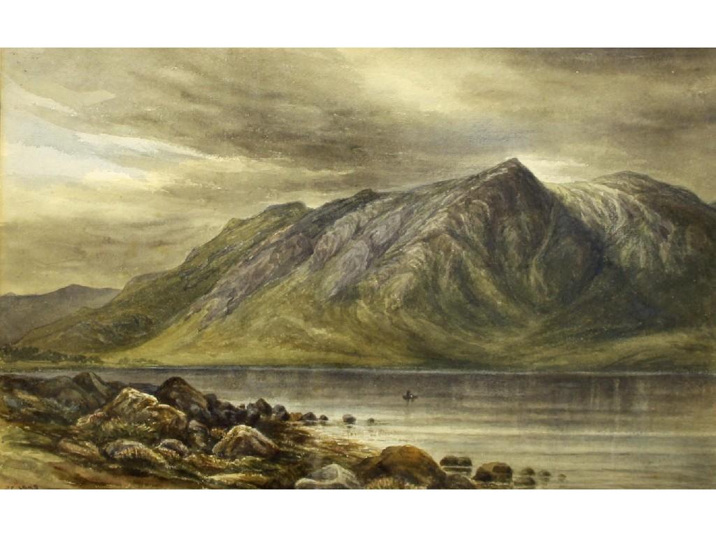 Appraisal: Possibly by Ellen Clacy fl - - 'Lochmareehead' monogrammed EC