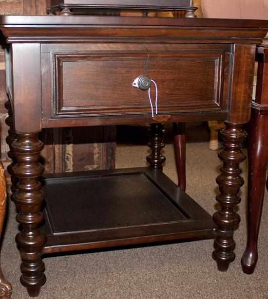 Appraisal: Jacobean style mahogany stand Estimate - No condition report supplied