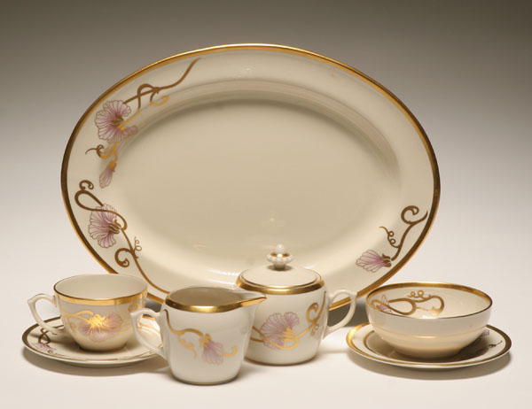 Appraisal: Cartier La Maison de la Belle Epoque china cake set