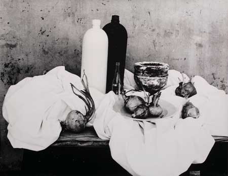 Appraisal: GIACOMELLI MARIO - Natura Morte Still-Life Silver print x inches