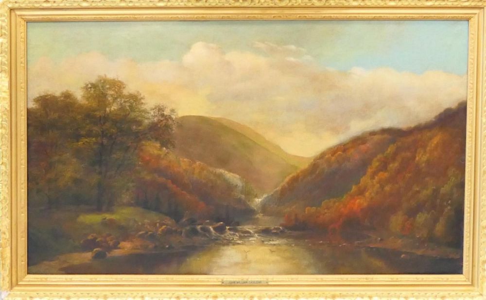 Appraisal: JOHN WILLIAM CASILEAR USA - HUDSON OIL Attributed to John