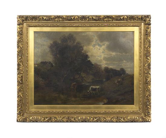 Appraisal: Sale Lot Artist Unknown British th Century Untitled Landscape with