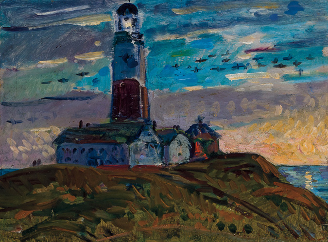 Appraisal: GIFFORD BEAL American - Montauk Point Light oil on board