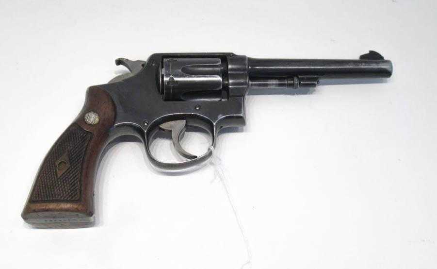 Appraisal: SMITH WESSON DOUBLE ACTION REVOLVER Military Police fourth change special