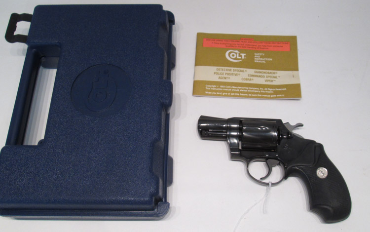 Appraisal: COLT DETECTIVE SPECIAL DOUBLE ACTION REVOLVER special caliber barrel with