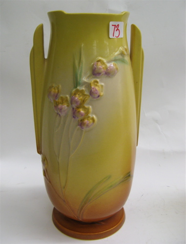 Appraisal: AN AMERICAN ROSEVILLE POTTERY VASE c s matt glaze in