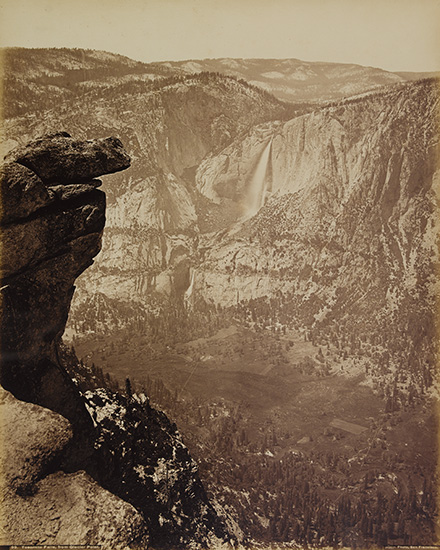 Appraisal: WATKINS CARLETON E - TABER ISAIAH - Yosemite Falls from