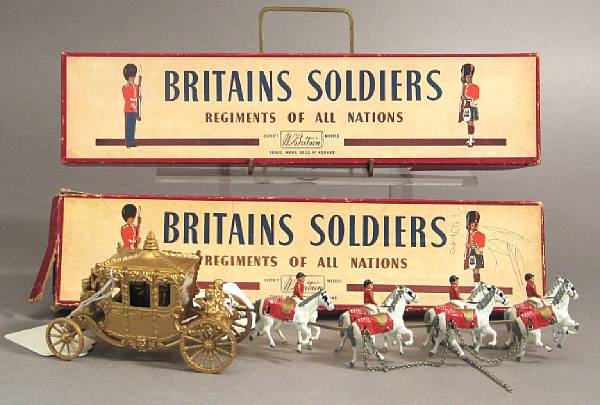 Appraisal: Willaim Britains Ensemble An assortment of lead soldiers including boxed