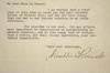 Appraisal: PRESIDENTIAL AUTOGRAPH - TLS Franklin Delano Roosevelt on Albany NY