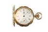 Appraisal: POCKET WATCH - Rare four color K gold floral and