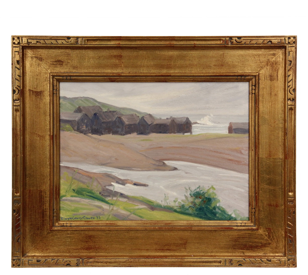 Appraisal: ELWYN GEORGE GOWEN MA ME - - Perkins Cove oil