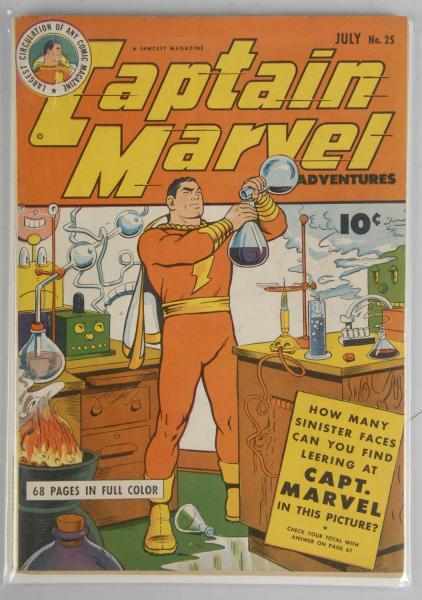 Appraisal: Captain Marvel Adventures Comic No Description This comic has light