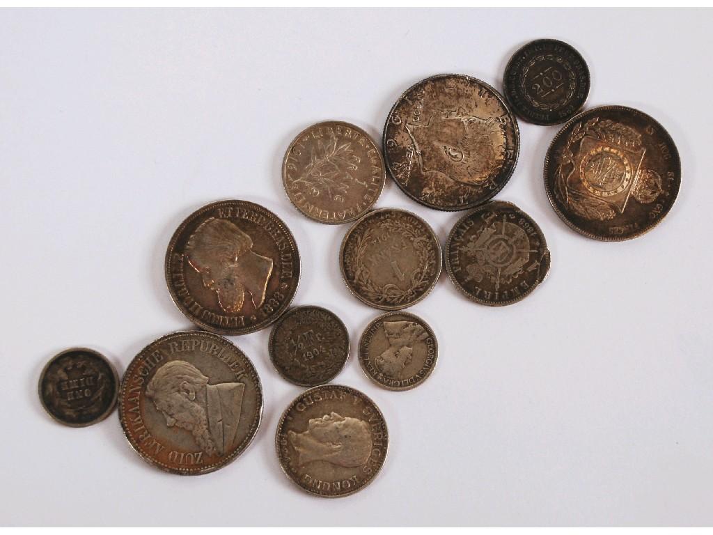 Appraisal: SELECTION OF MAINLY EUROPEAN COINAGE EARLY TWENTIETH CENTURY TO CIRCA