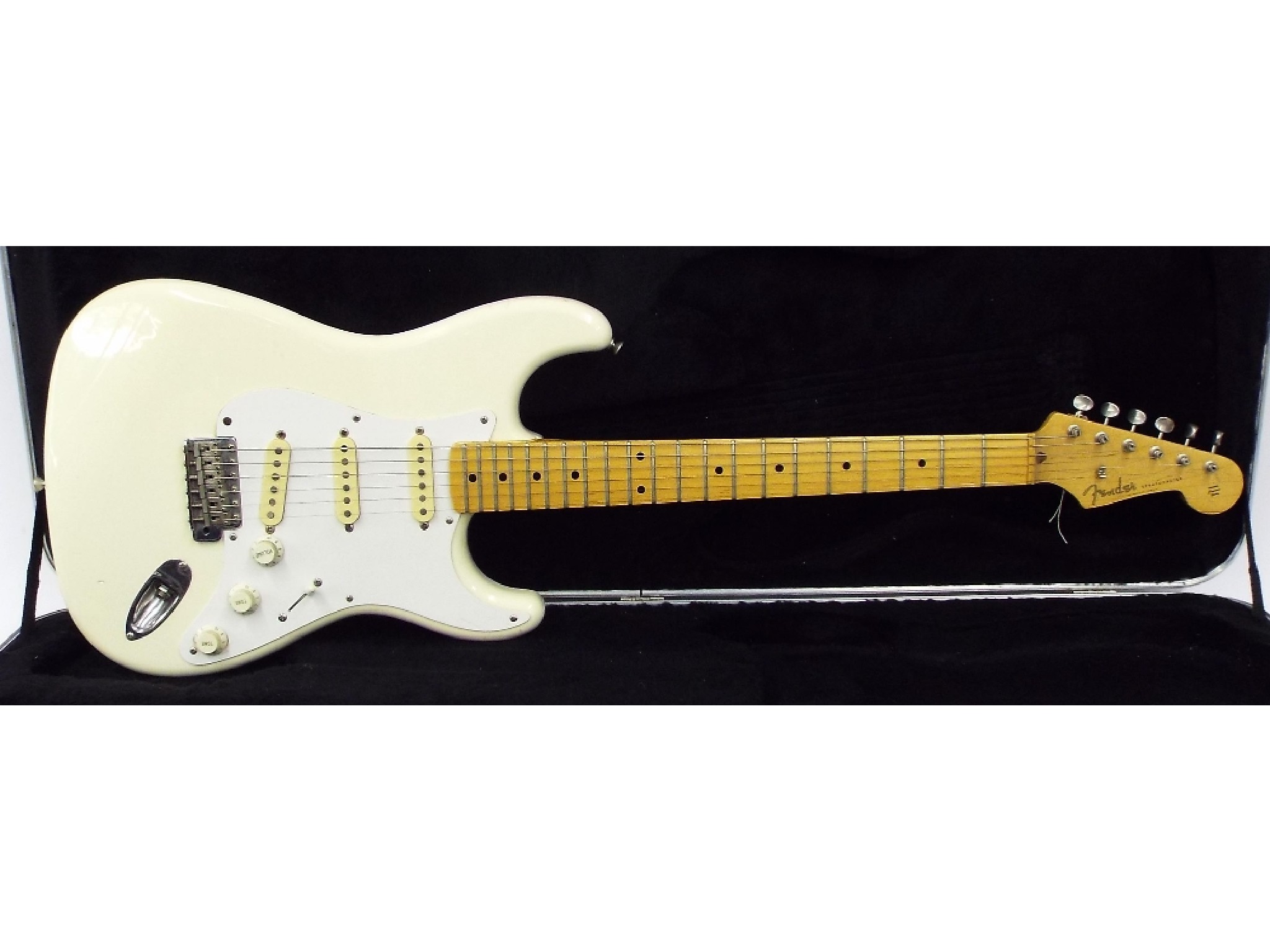 Appraisal: Mid s Fender Stratocaster electric guitar made in Japan ser