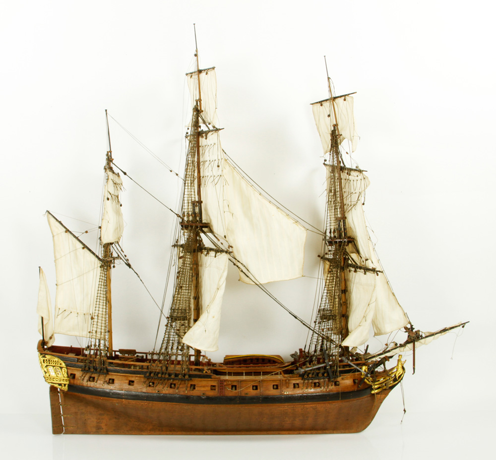 Appraisal: A - Model of Masted Ship Model of three masted