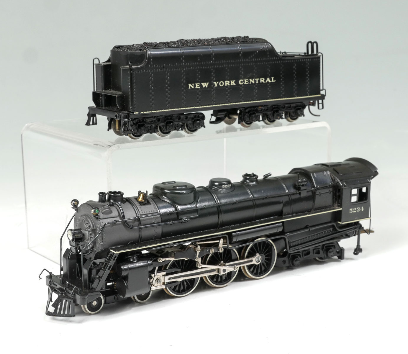 Appraisal: BRASS PFM NEW YORK CENTRAL J- ENGINE TENDER Black painted