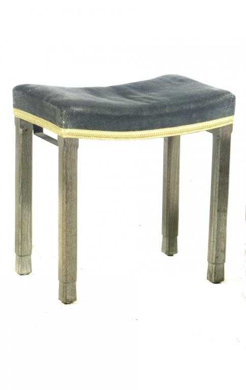 Appraisal: A LIMED OAK STOOL MADE FOR THE CORONATION SERVICE OF