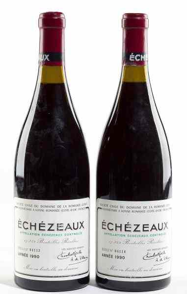 Appraisal: EchezeauxDomaine Romanee-Conti bottles - cm''The sort of fabulous Pinot Noir