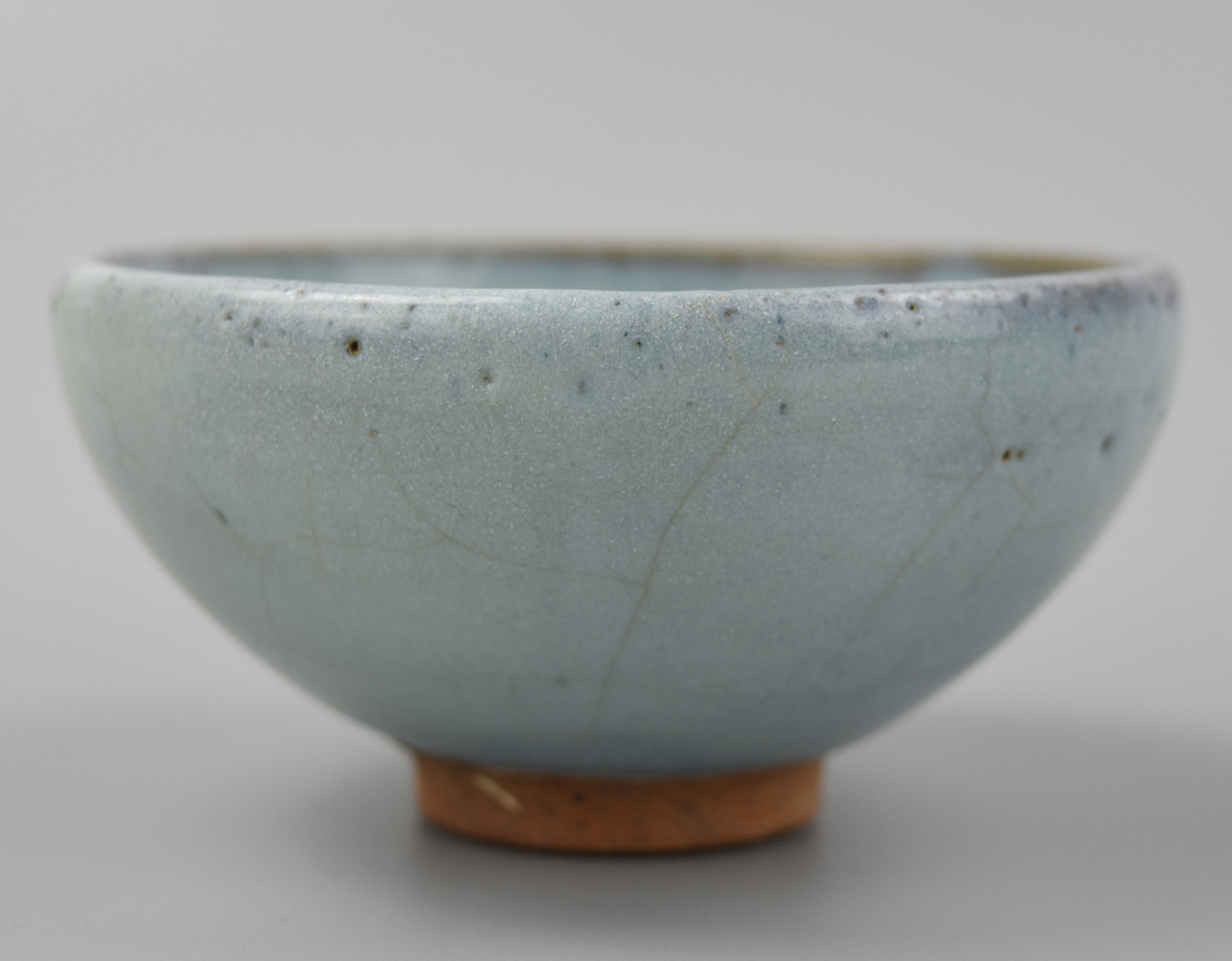 Appraisal: CHINESE JUN WARE TEA BOWL SONG DYNASTY this Jun ware