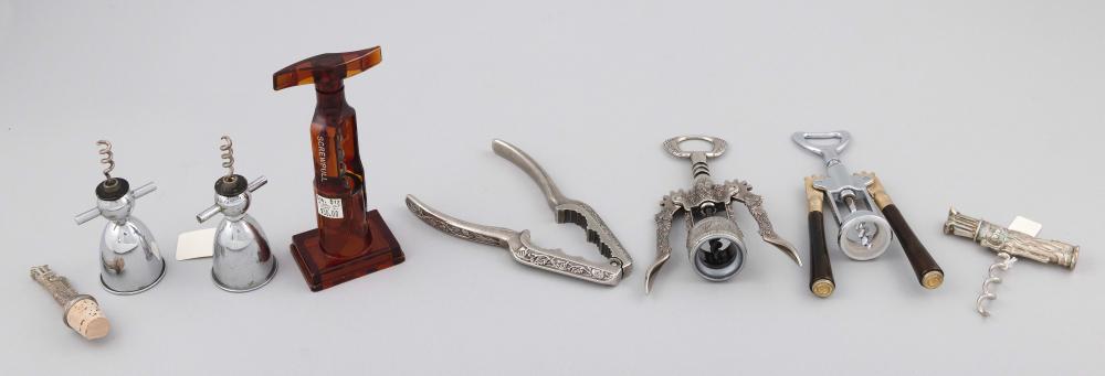 Appraisal: SIX CORKSCREWS th Century Includes one by Marquis one boxed