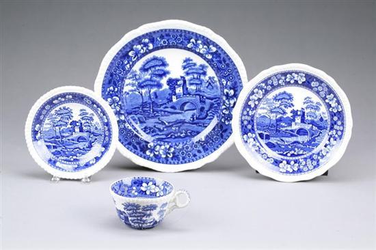 Appraisal: SMALL SET COPELAND SPODE CHINA Forty four pieces of Spode's