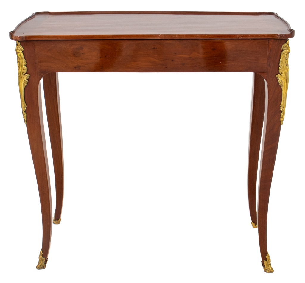 Appraisal: LOUIS XV XVI TRANSITIONAL STYLE WRITING TABLE Louis XV XVI