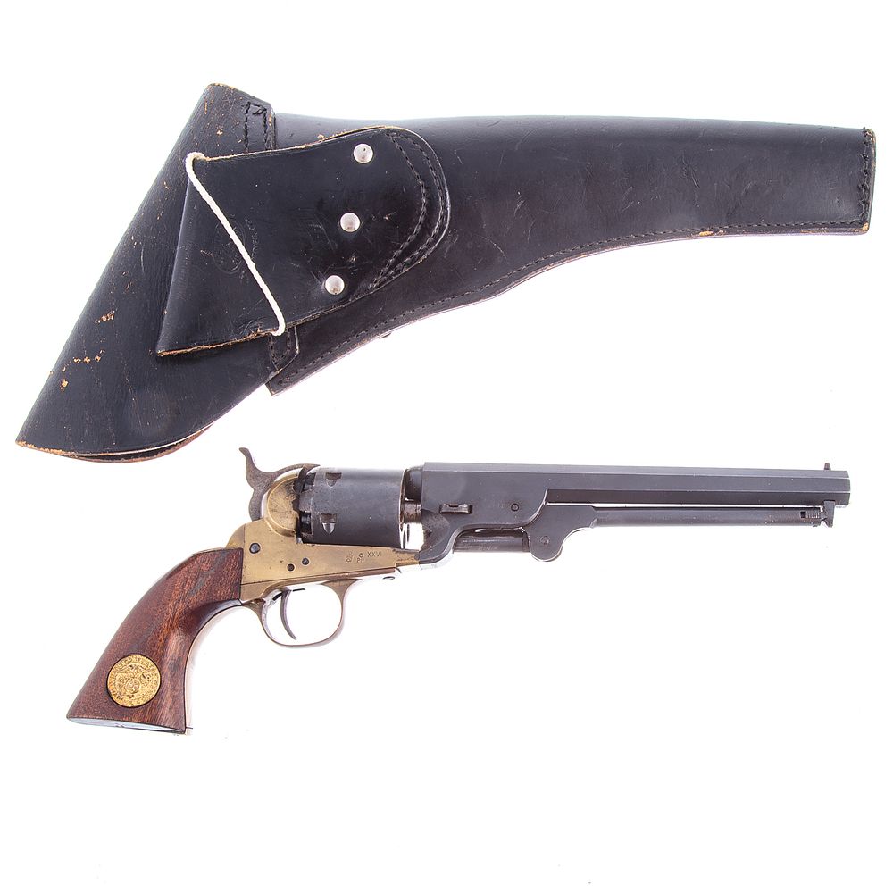 Appraisal: Italian Copy of Colt Model Navy Revolver Percussion serial number