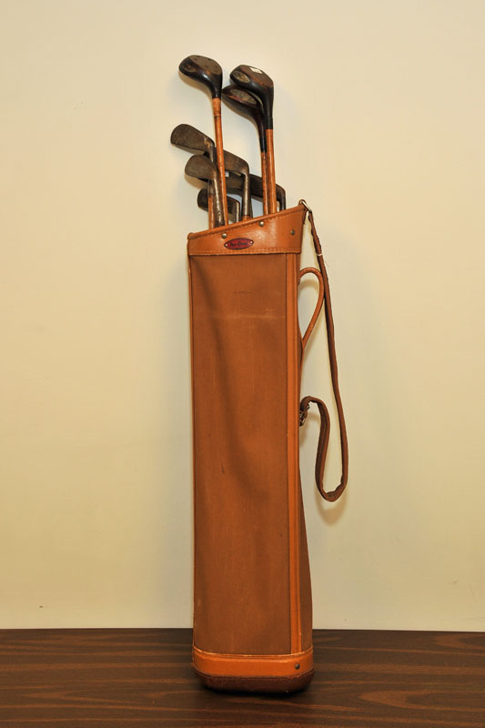 Appraisal: GOLF CLUBS IN A BAG Nine clubs each marked ''Lady