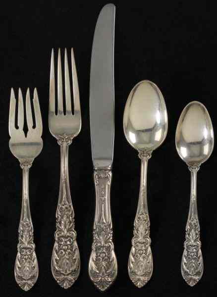 Appraisal: International Sterling Flatware ''Richelieu'' pieces including butter knives dinner forks