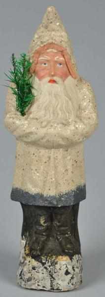 Appraisal: Christmas Santa Belsnickel Description Wearing a white robe and holding