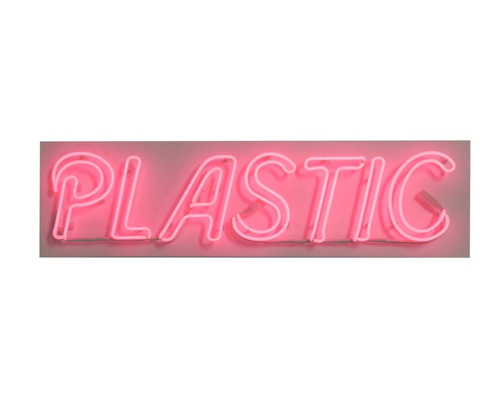 Appraisal: Beau Dunn b American Plastic Neon light on acrylic electrified