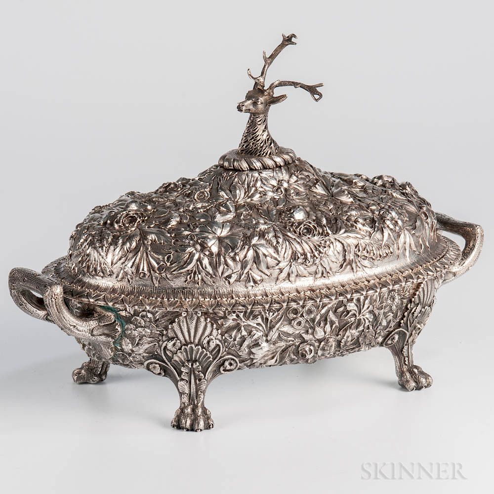 Appraisal: S Kirk Son Silver Tureen S Kirk Son Silver Tureen