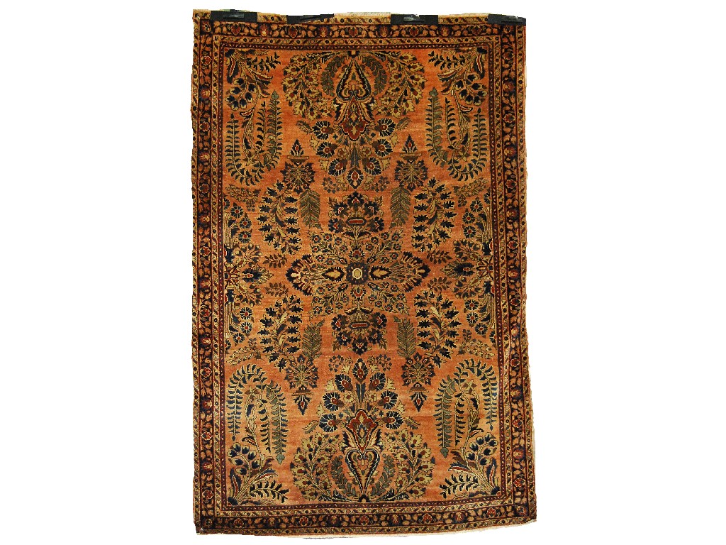 Appraisal: Persian 'American' Sarouk rug nd quarter th century