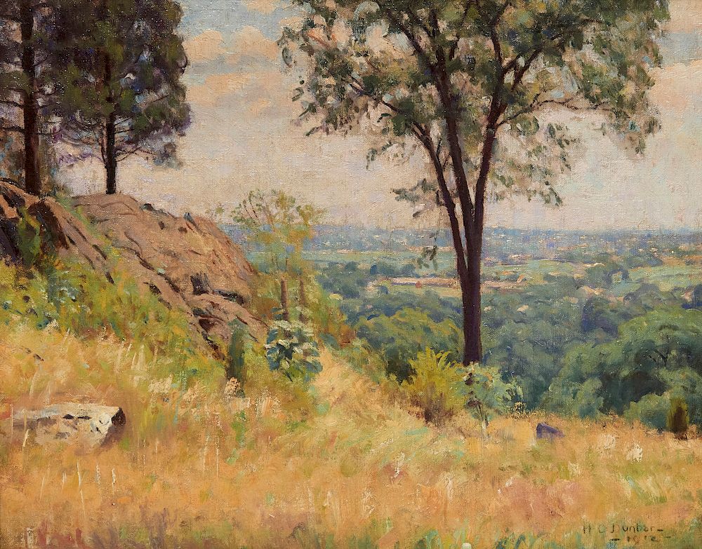 Appraisal: HAROLD C DUNBAR American - Landscape HAROLD C DUNBAR American