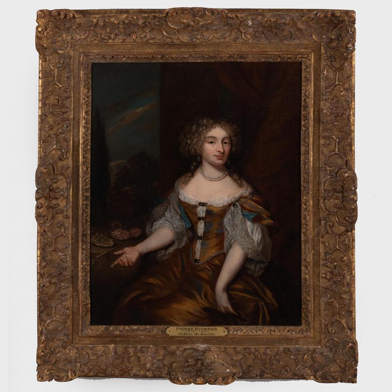 Appraisal: Circle of Pierre Mignard - La Dame de Qualit Oil