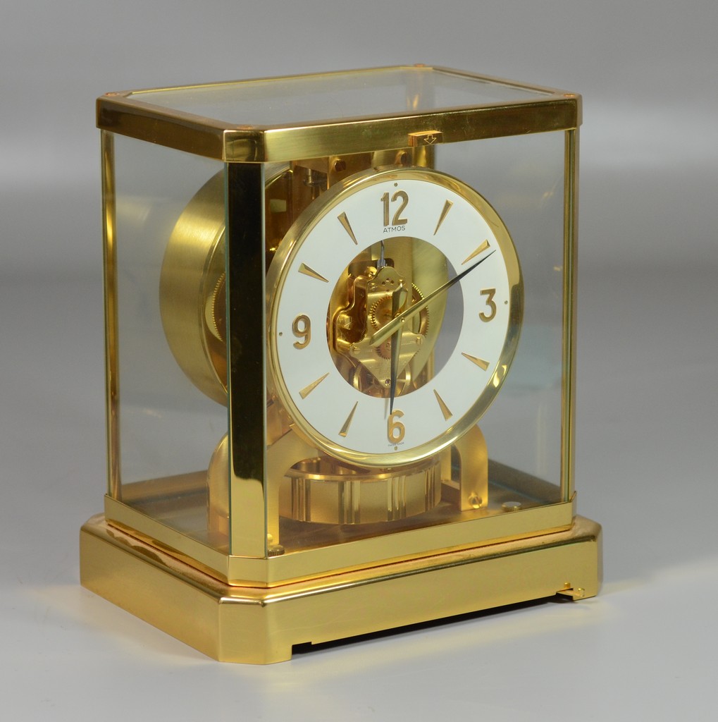 Appraisal: Jaeger LeCoultre Atmos shelf clock Calibre - rising front h