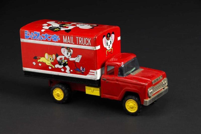 Appraisal: Kimba Mail Truck Toy Description Japanese Working When in operation