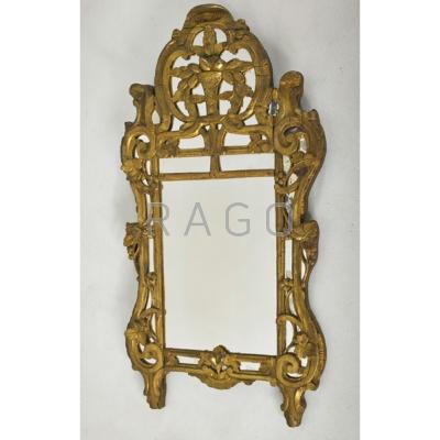 Appraisal: ITALIAN NEO CLASSICAL Wall mirror th c Carved and gessoed