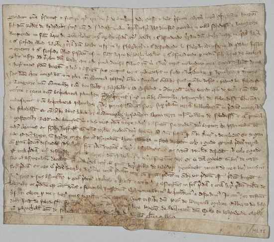 Appraisal: Lancashire Standish and Langtree- Grant of Henry de Langtree to