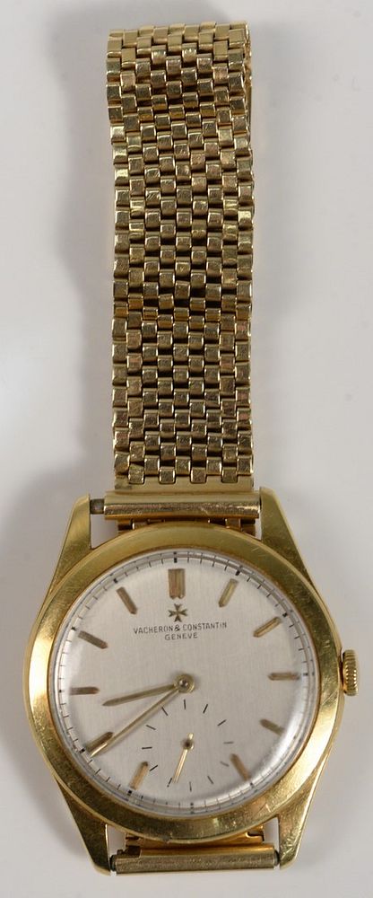 Appraisal: Karat Gold Vacheron Constative Men's Wristwatch having karat works case