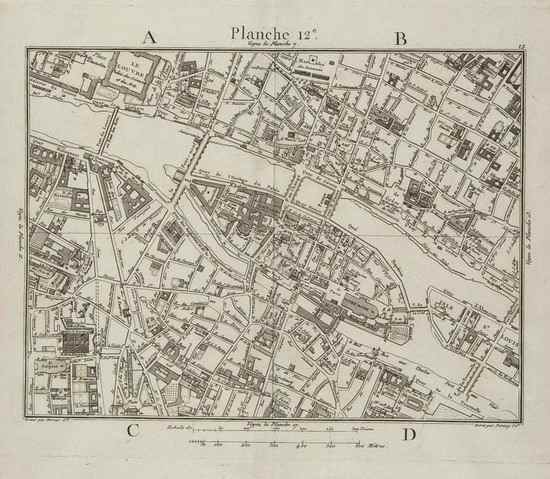 Appraisal: France - Maire Nicolas La Topographie de Paris ou Plan