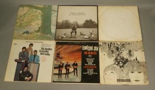 Appraisal: Collection of Vintage BEATLES LPs Albums Records albums Beatles John