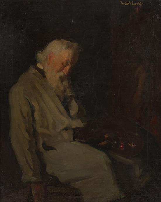 Appraisal: Sale Lot Warren th century Portrait of a Seated Gentleman