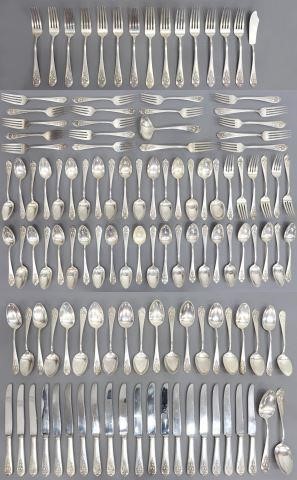 Appraisal: lot of American sterling silver flatware service Lunt in the