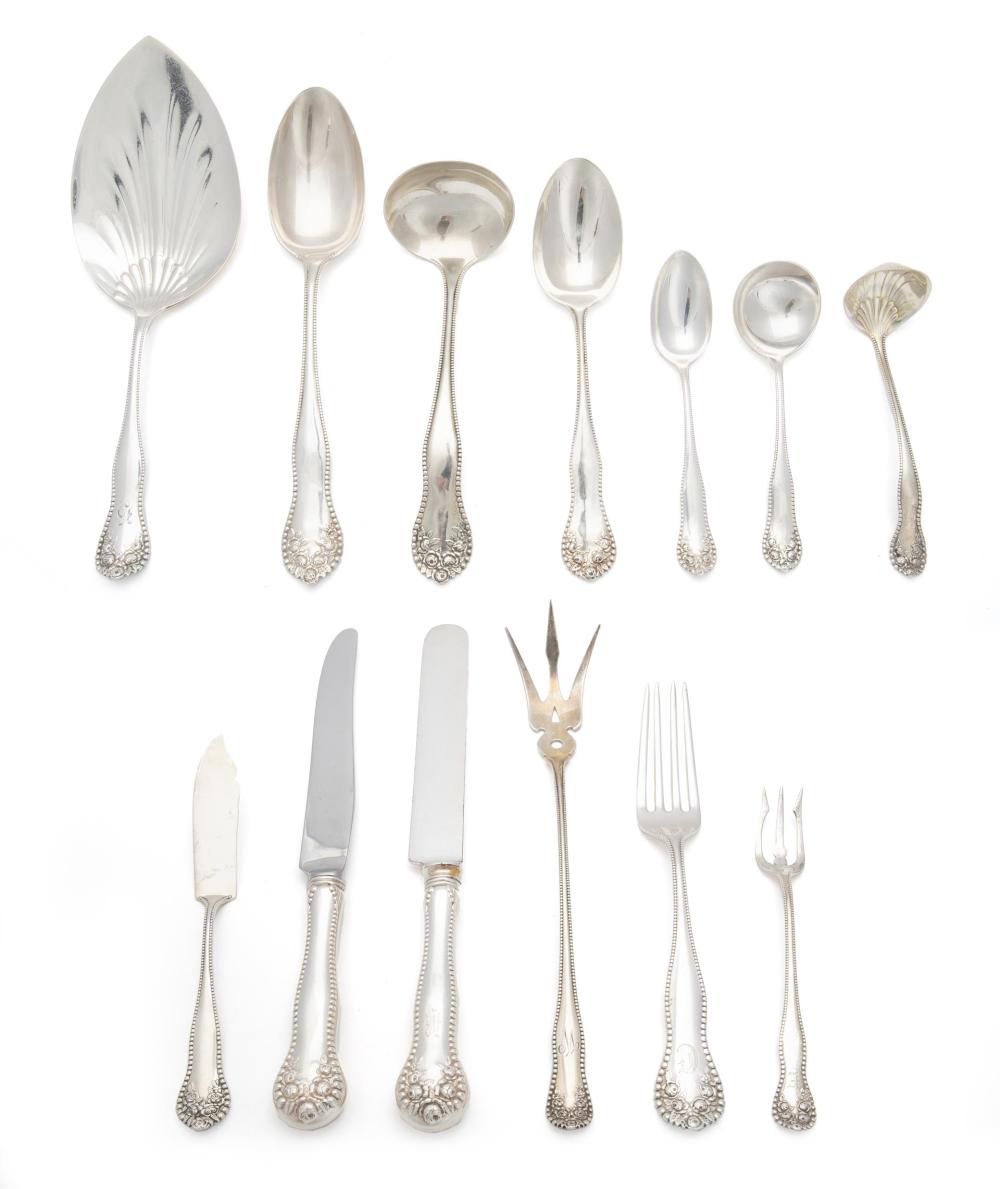 Appraisal: A Gorham Lancaster sterling silver flatware service Late th early